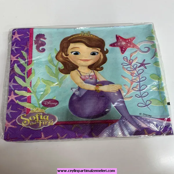 Sofia Deniz Kızı Temalı Peçete